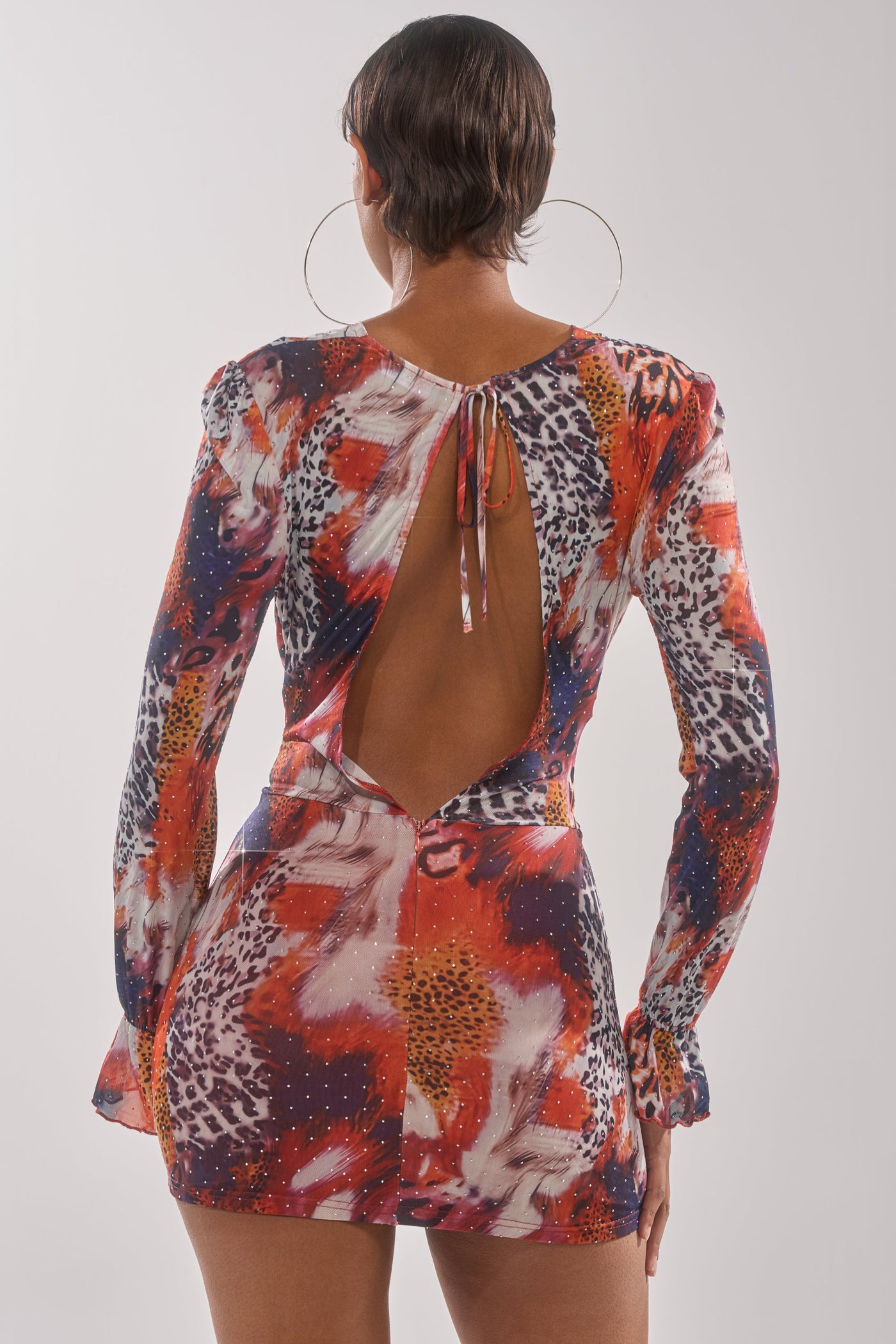ON THE PROWL LEOPARD MINI DRESS