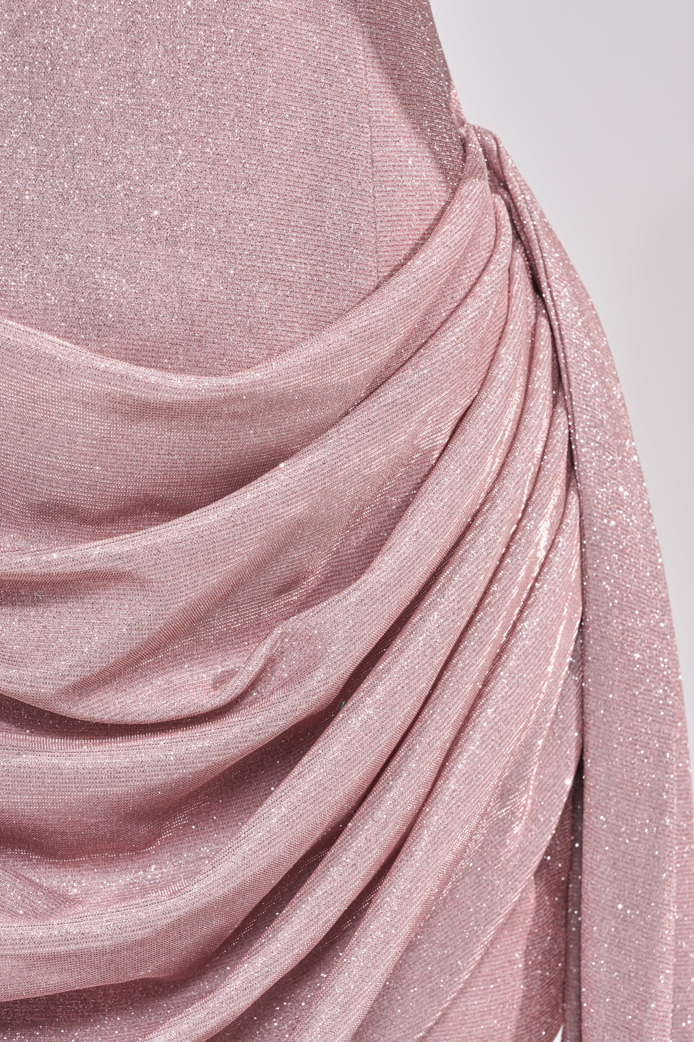 BEYOND CLASSY STRAPLESS SHIMMER MINI DRESS