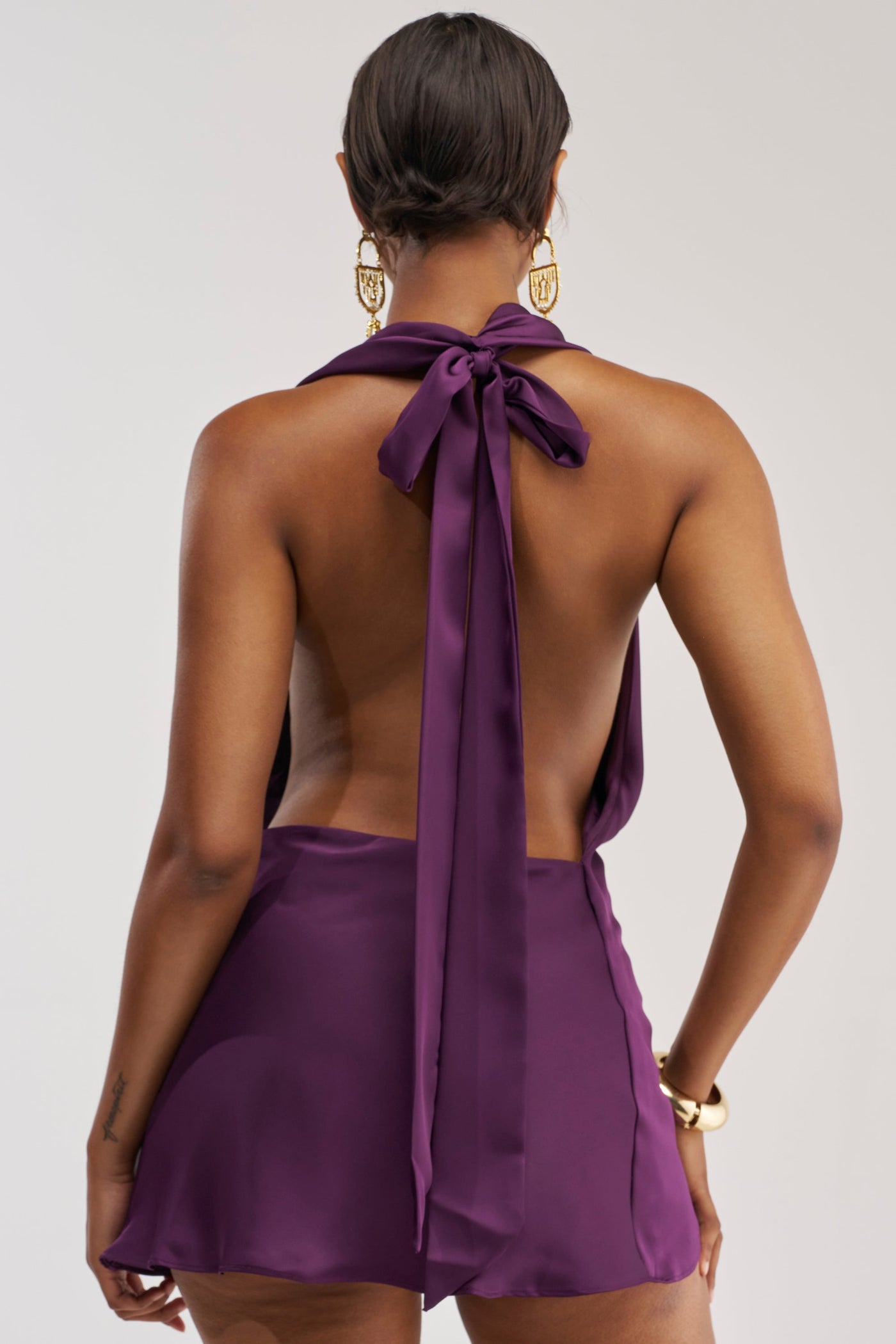 GIGI MINI DRESS IN PURPLE
