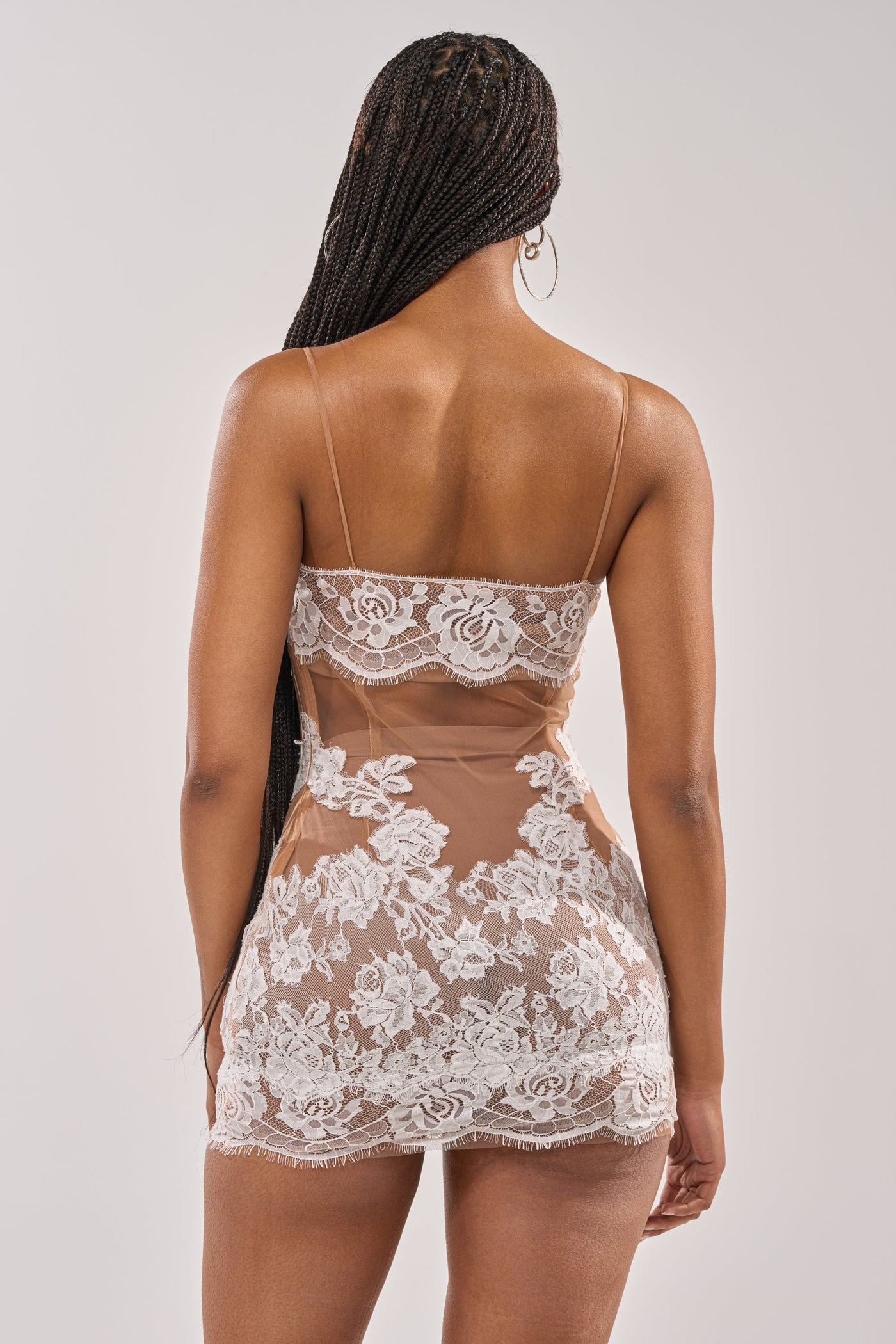 LOVING ON YOU LACE MINI DRESS
