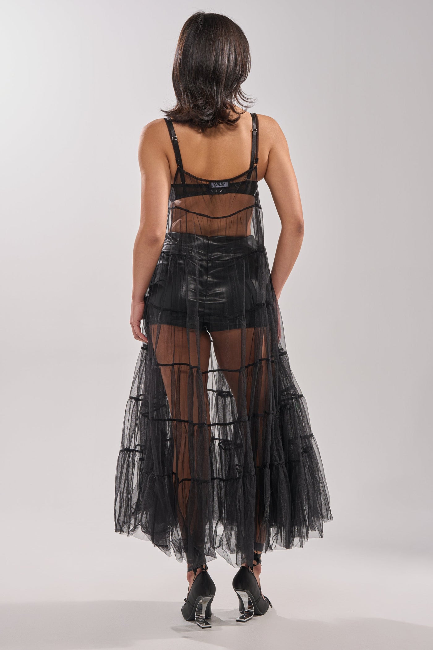 PERFECT FOR LAYERING TULLE MAXI DRESS