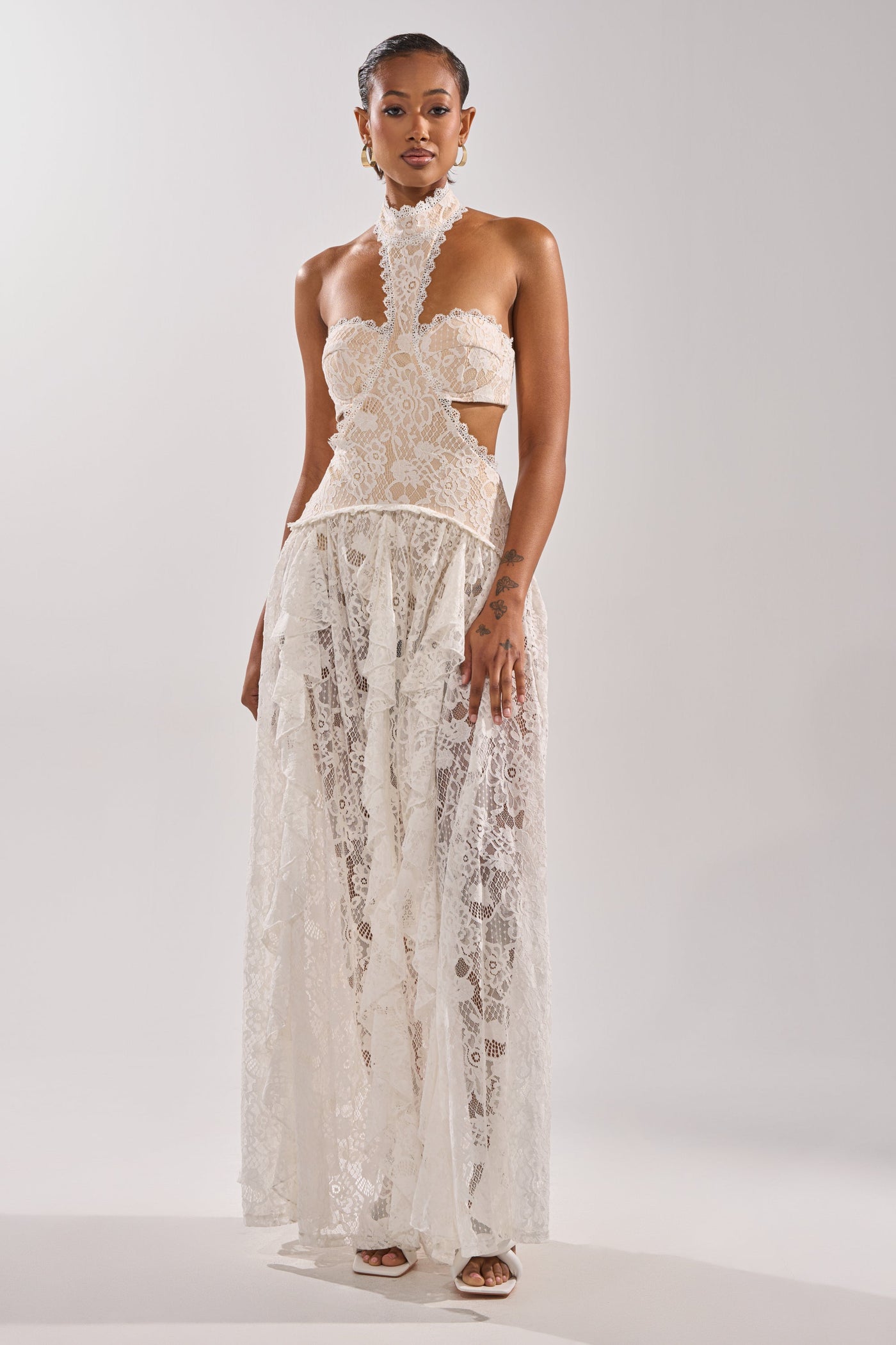 KYLA LACE MAXI DRESS