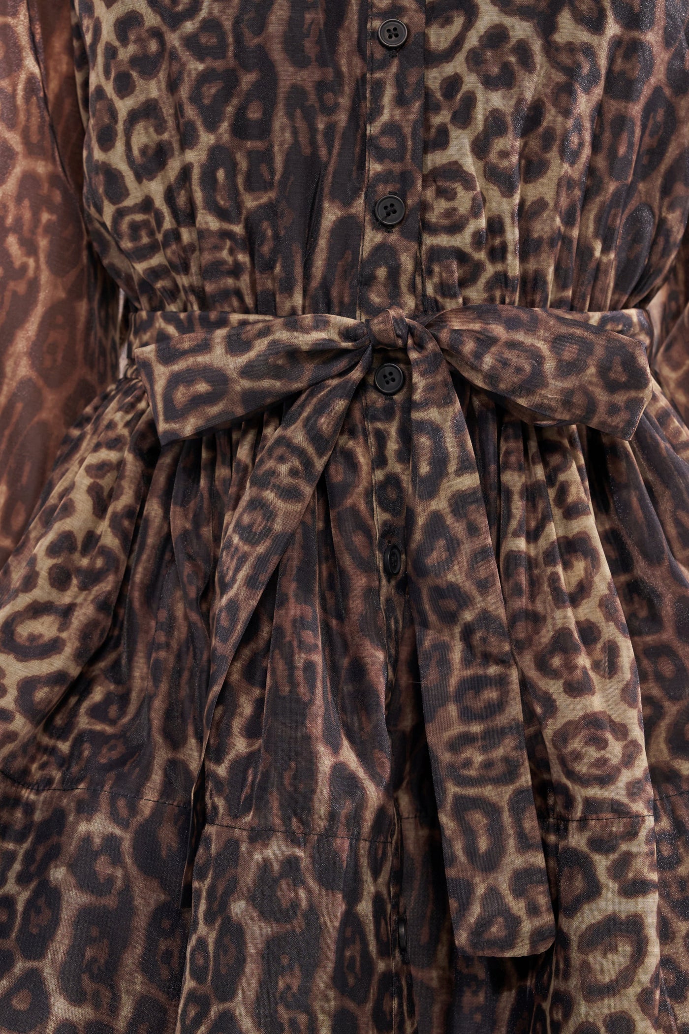 CHICEST OF CHIC LEOPARD PRINT MINI DRESS