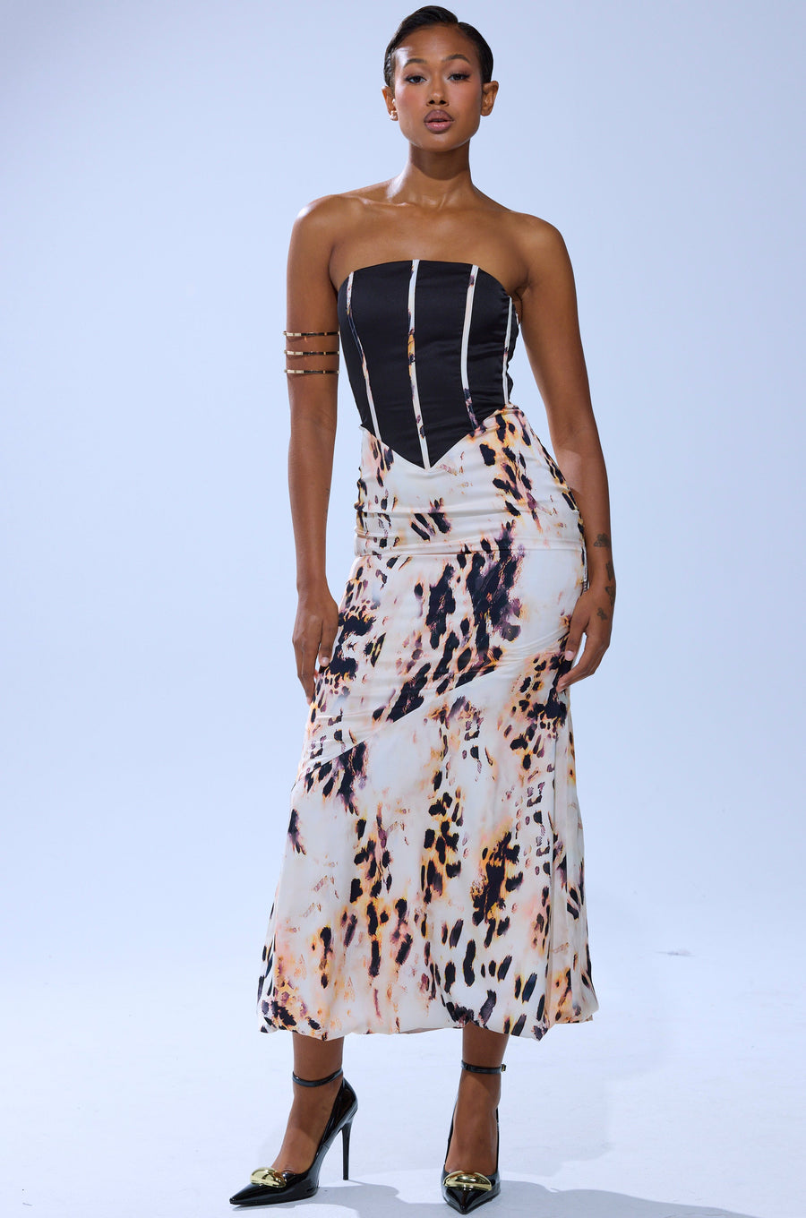 THE REAL DEAL PRINTED MAXI DRESS