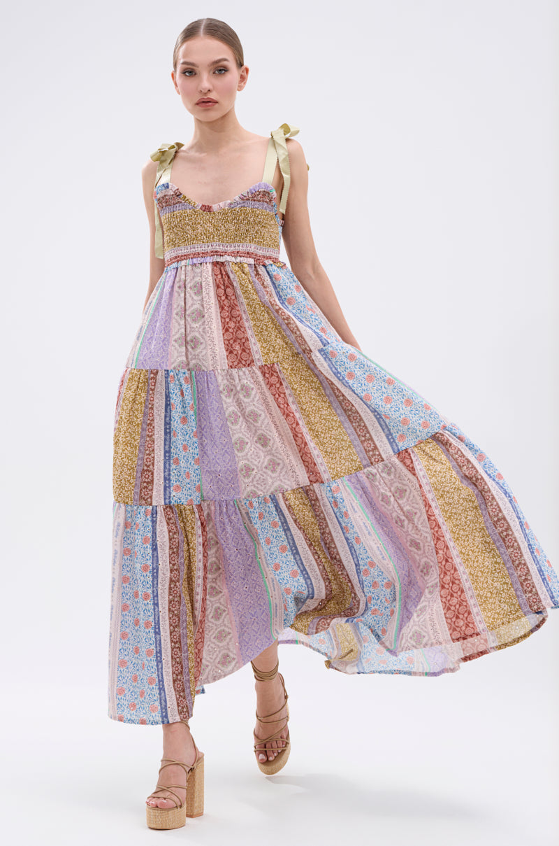 CUTE AND FLIRTY MAXI DRESS