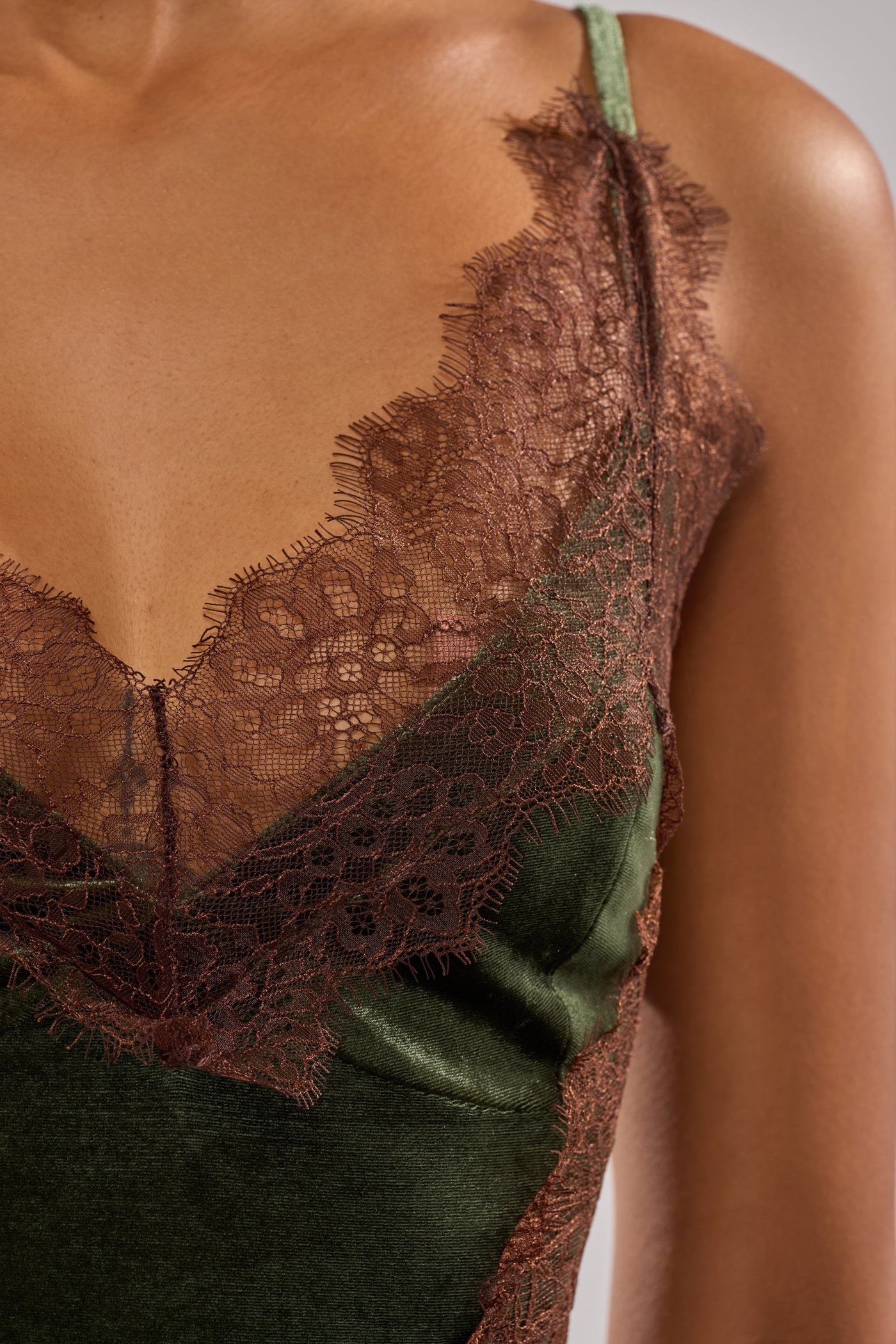 FOREST FAIRY VELVET MINI DRESS