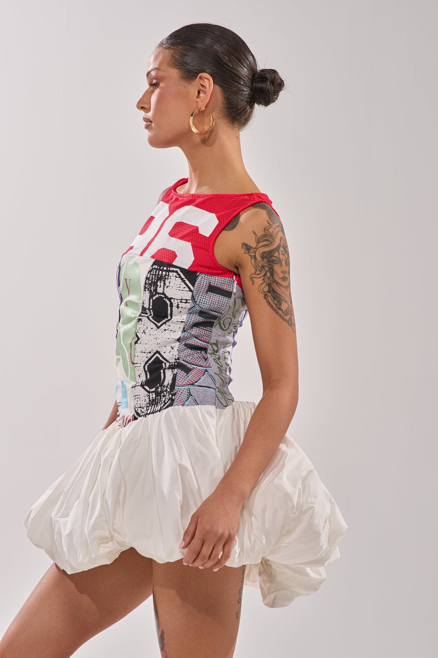 TEAM SPIRIT BUBBLE MINI DRESS