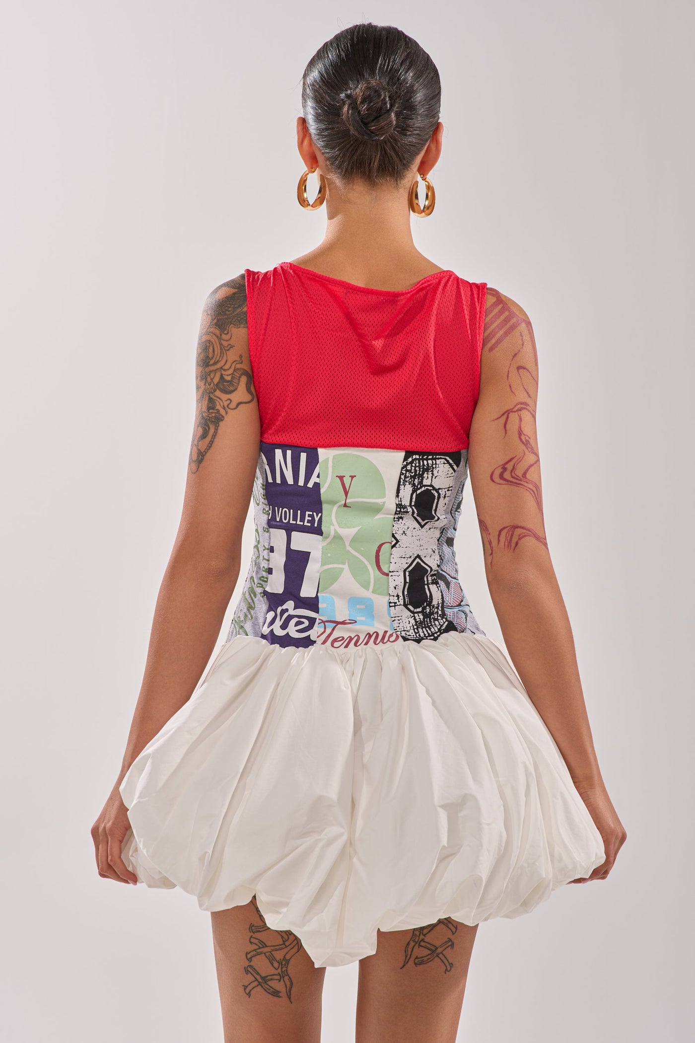 TEAM SPIRIT BUBBLE MINI DRESS