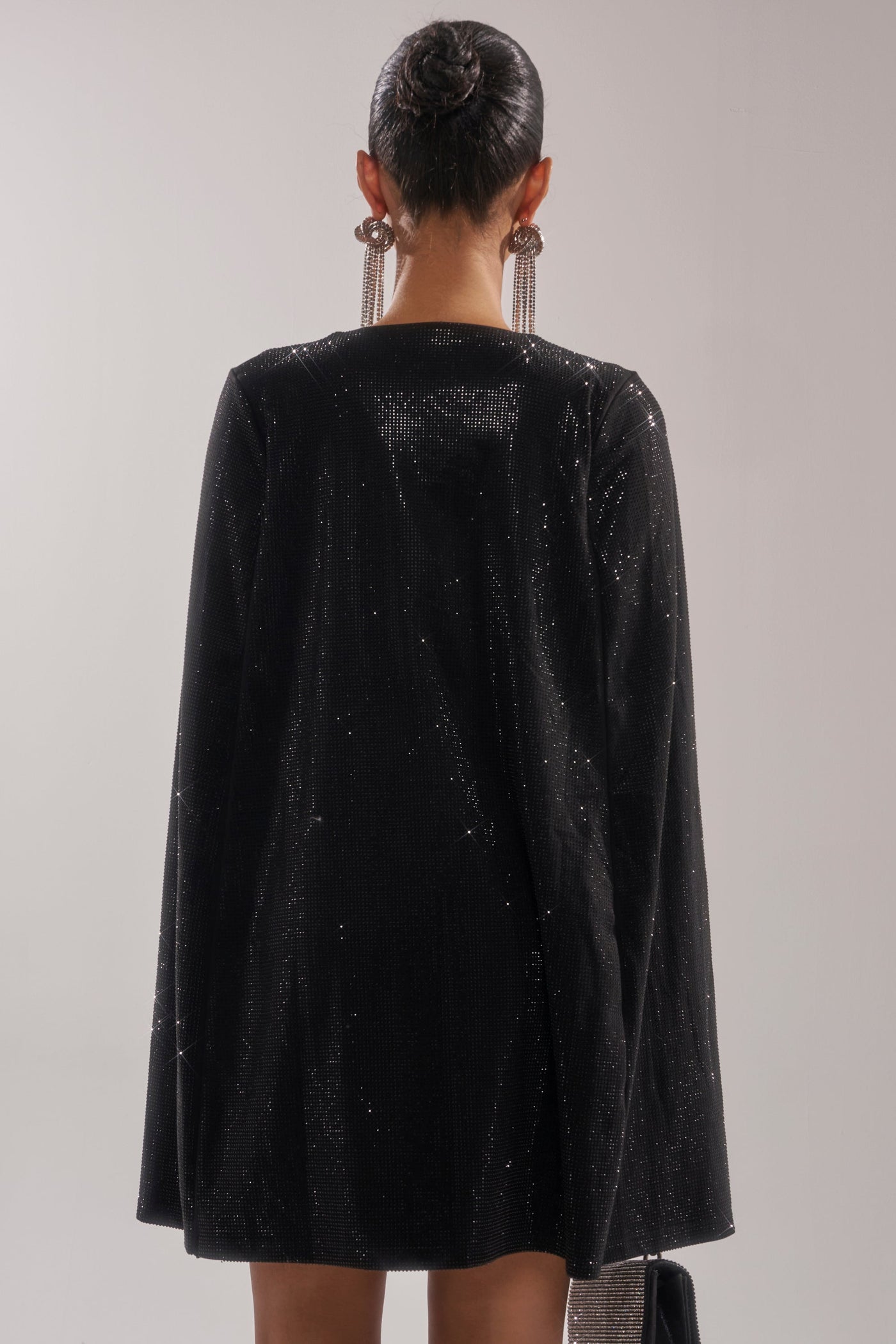 LETS DANCE RHINESTONE MINI DRESS