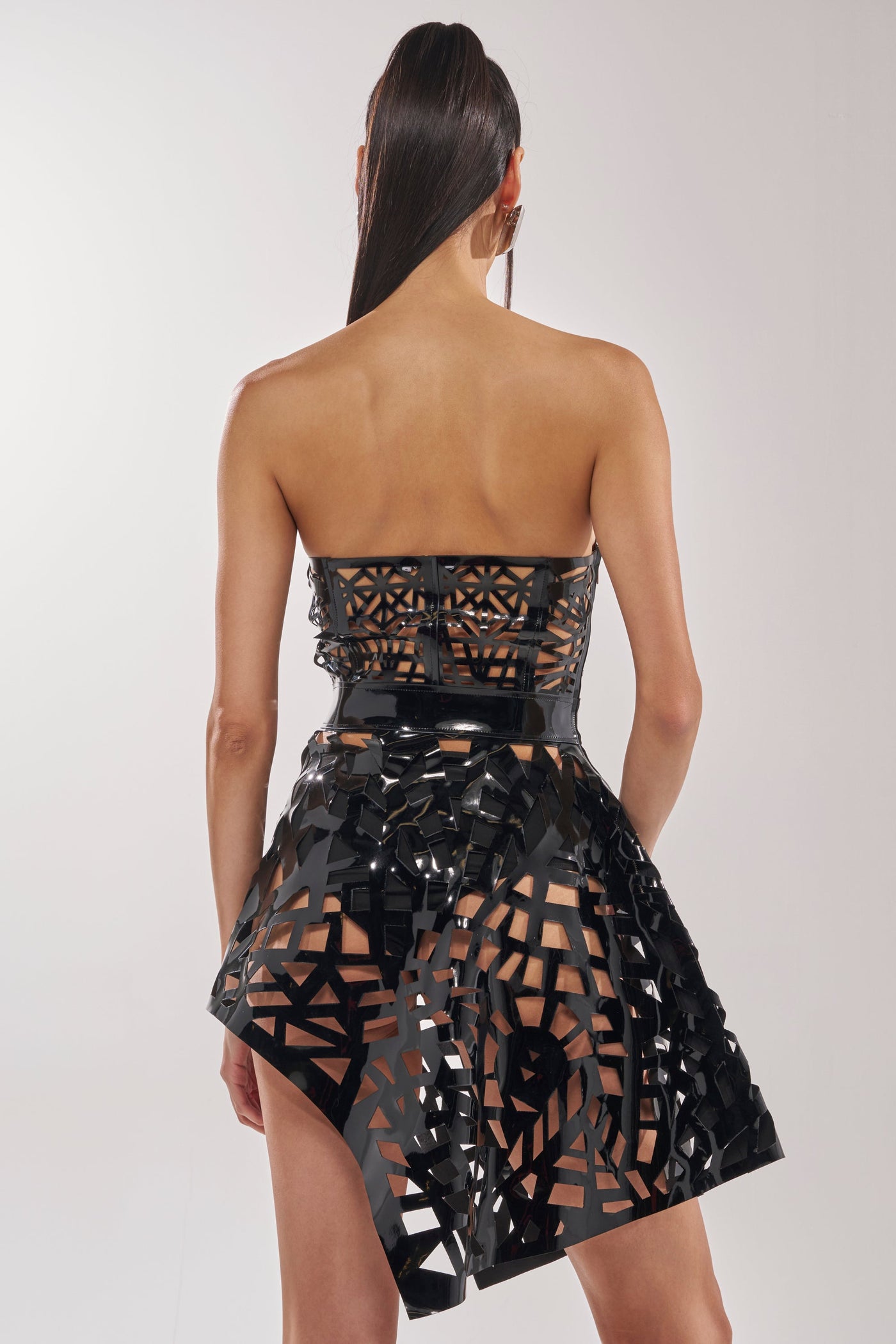 PARTY IN THE BACK CUT OUT MINI DRESS