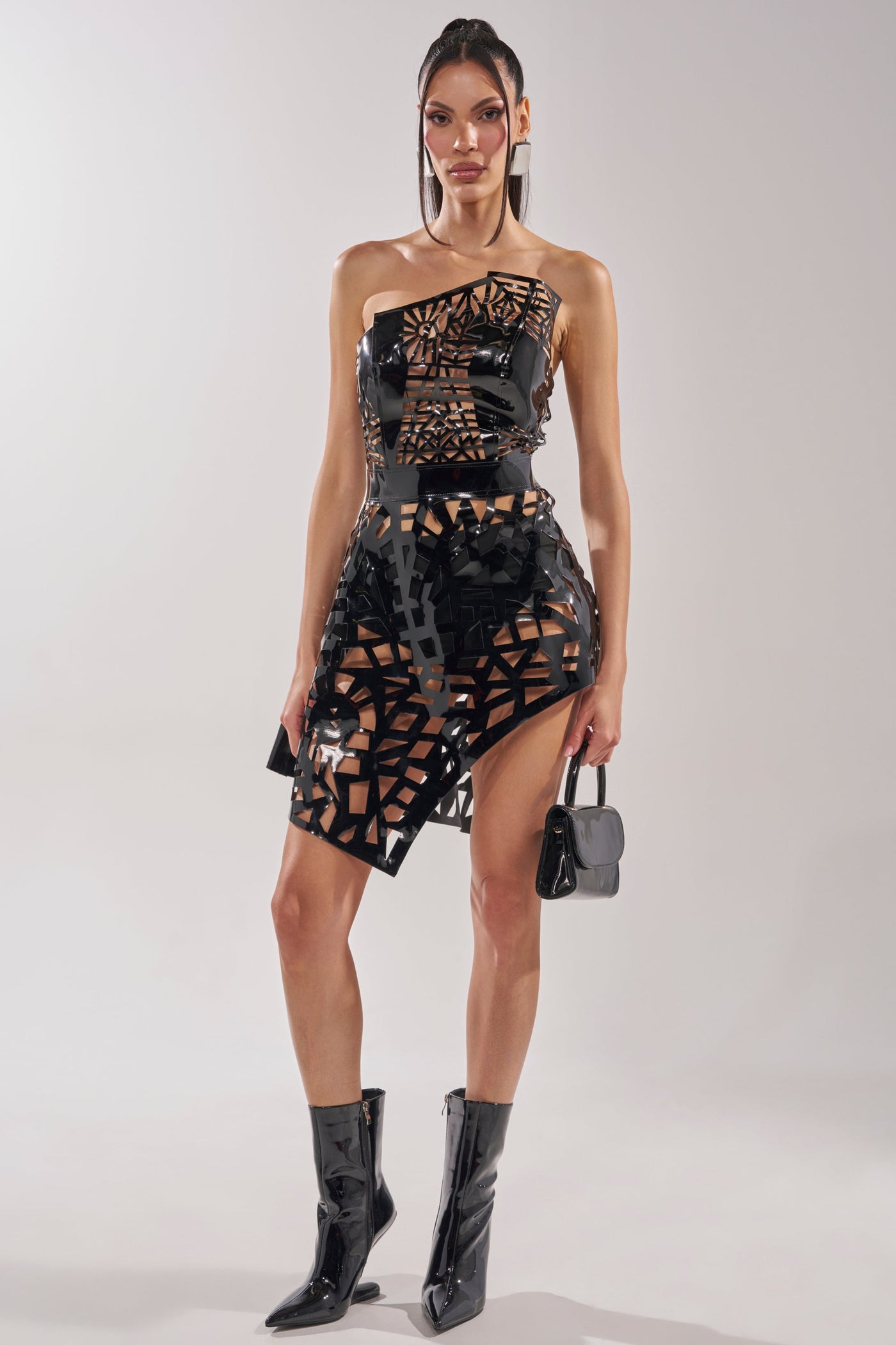 PARTY IN THE BACK CUT OUT MINI DRESS