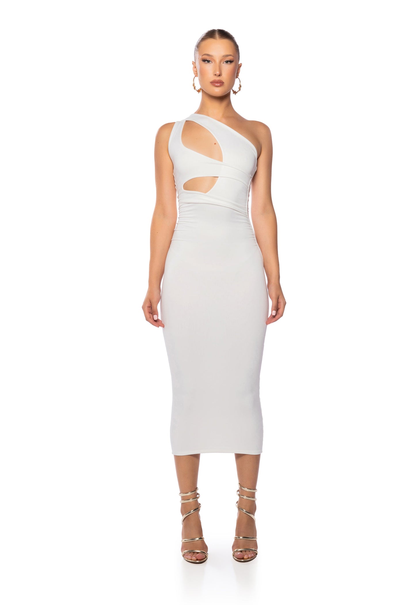 HERE WE GO AGAIN DOUBLE LAYER MAXI DRESS